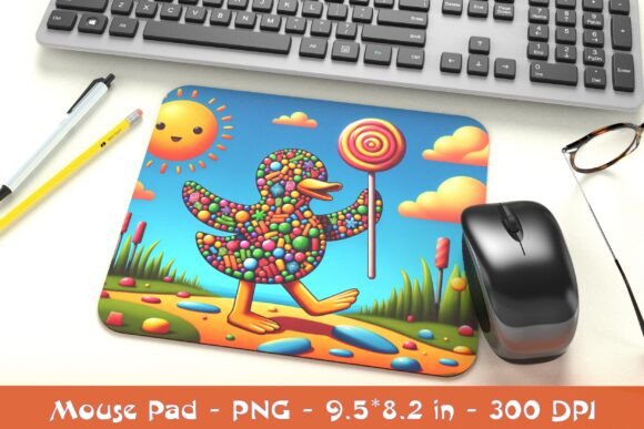 Download Candy Duck Mousepad PNG - Mousepad Collection