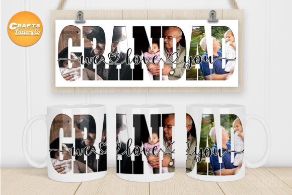 Download We Love You Grandad Mug&nbsp; - Premium Bundle