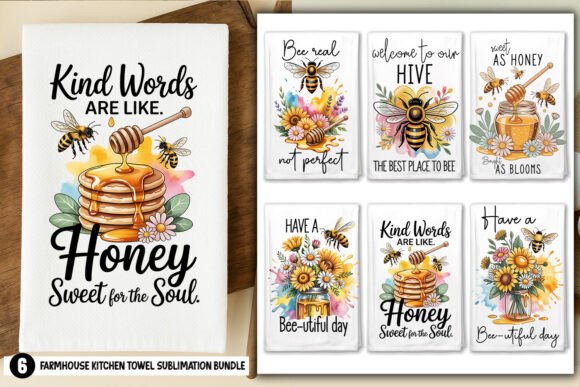 Download Kitchen Towel Sublimation Bundle - Premium Resources