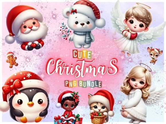 Download 64 Cute Christmas Png Sublimation Bundle - Sublimation bundle Collection