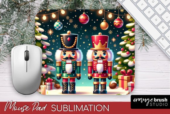 Download Christmas Mousepad Nutcrackers PNG - Mousepad Collection